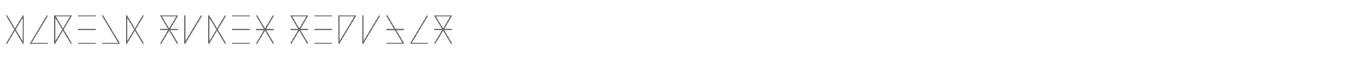 Madeon Runes Madeon Runes Regular.otf font preview